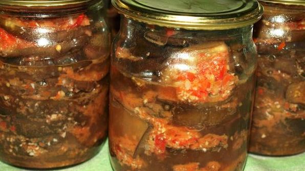 баклажаны огонек