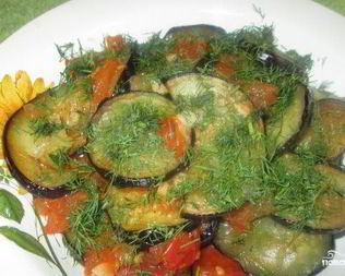 Баклажаны по-кубански