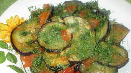 Баклажаны по-кубански