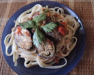 Баклажаны по-турецки с фаршем