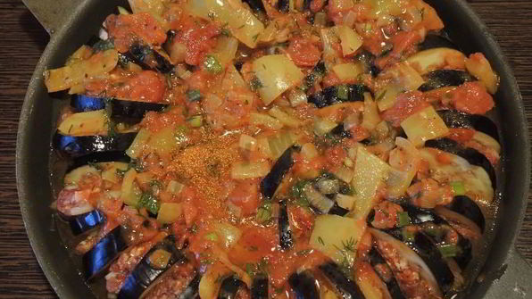 баклажаны по-турецки с фаршем