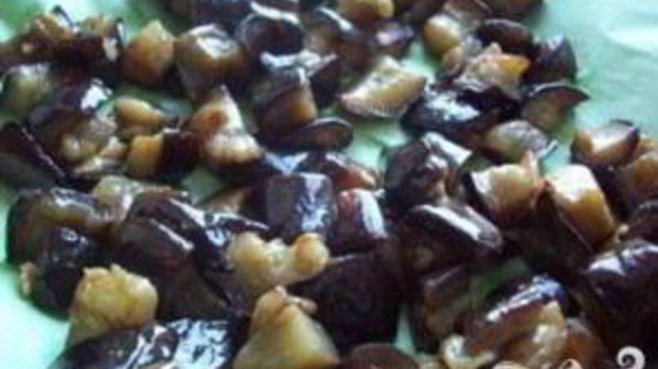 баклажаны с болгарским перцем и шампиньонами