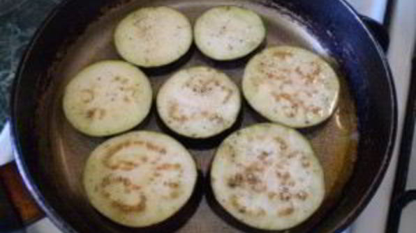 баклажаны, жаренные кружочками