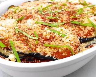 Баклажаны, жаренные в панировке