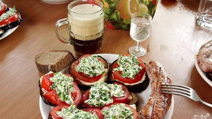 Баклажаны, жареные с майонезом