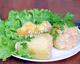 Фаршированный перец в мультиварке