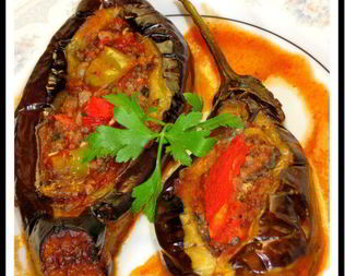 Фаршированные баклажаны