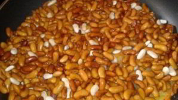 фасоль с чесноком