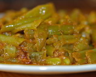 Фасоль в томате