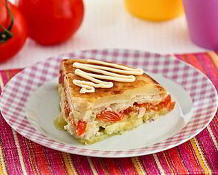 Гратен из овощей в мультиварке