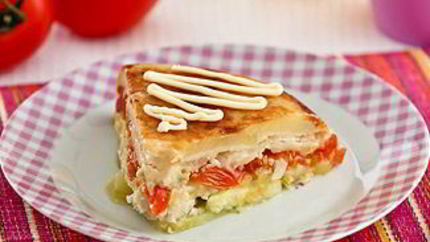 Гратен из овощей в мультиварке