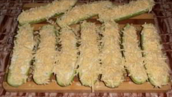 кабачки, фаршированные творогом