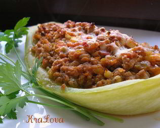 Кабачки фаршированные