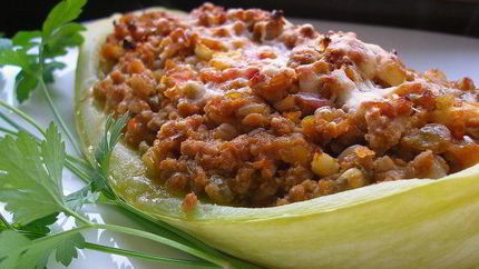 Кабачки фаршированные