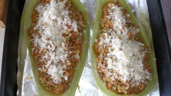 кабачки фаршированные