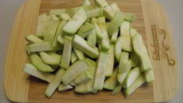 кабачки под острым соусом