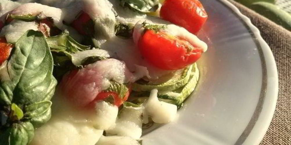 Рецепт кабачков с помидорами и чесноком