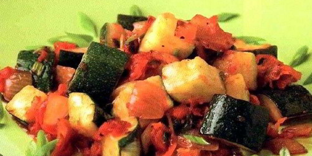 Рецепт кабачков тушеных с чесноком