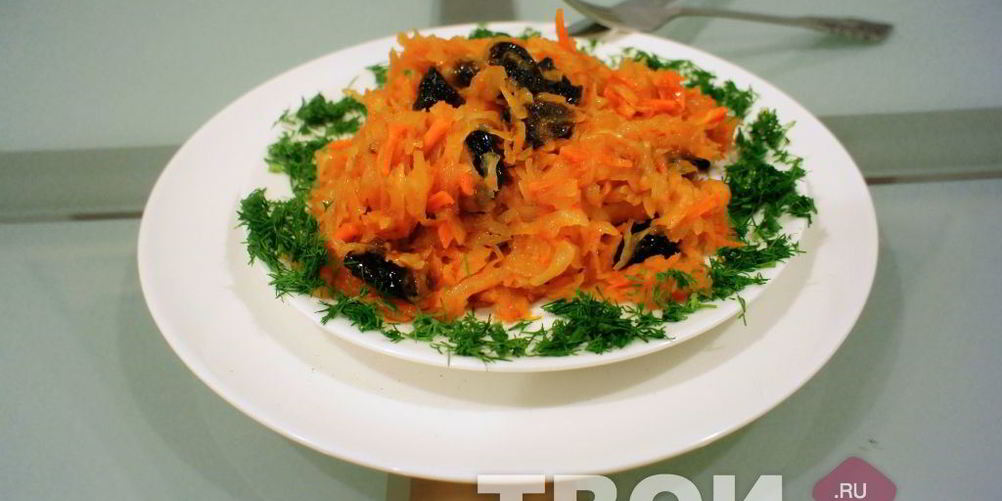 Рецепт капусты тушеной