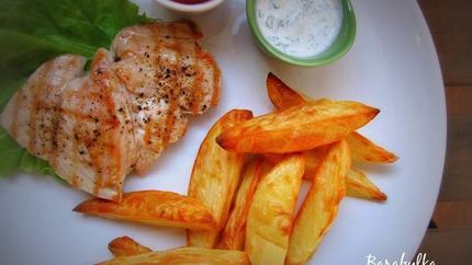 Картофель запеченный без масла