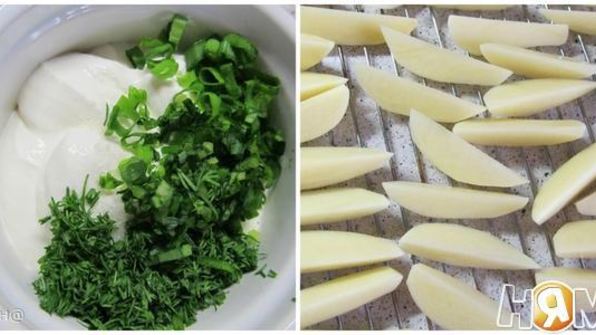 картофель запеченный без масла