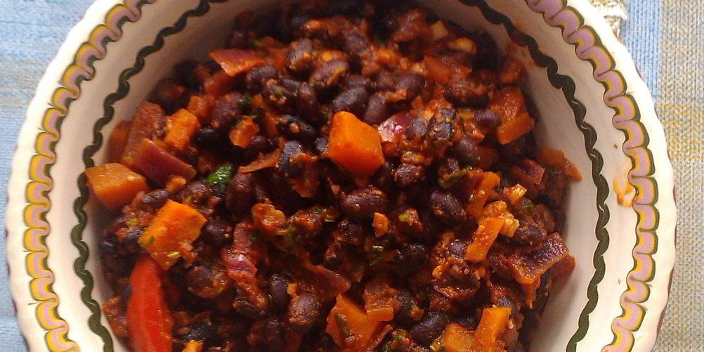 Рецепт неострого лобио