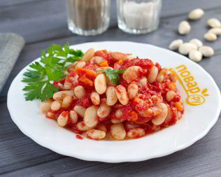 Печеная фасоль