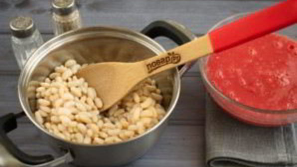 печеная фасоль