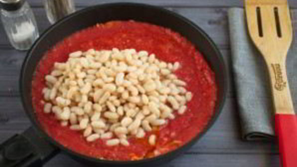 печеная фасоль