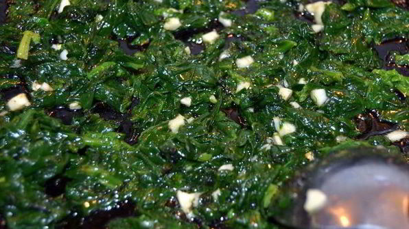 шпинат, запеченный с сыром