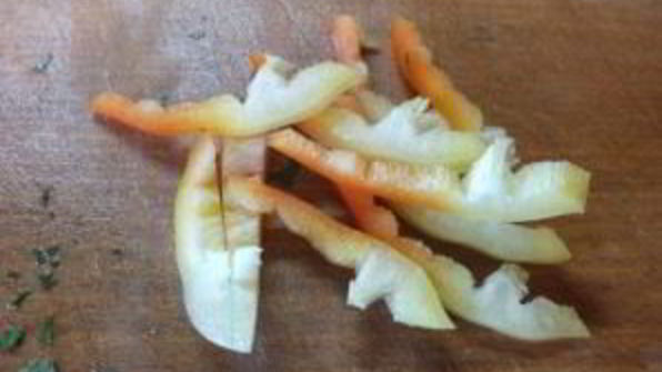 цветная капуста с болгарским перцем