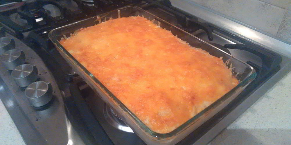 Рецепт цветной капусты с фаршем под сырным соусом бешамель