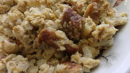 Цветная капуста с яйцами