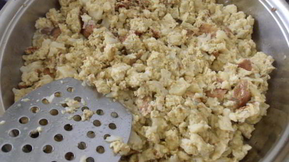 цветная капуста с яйцами