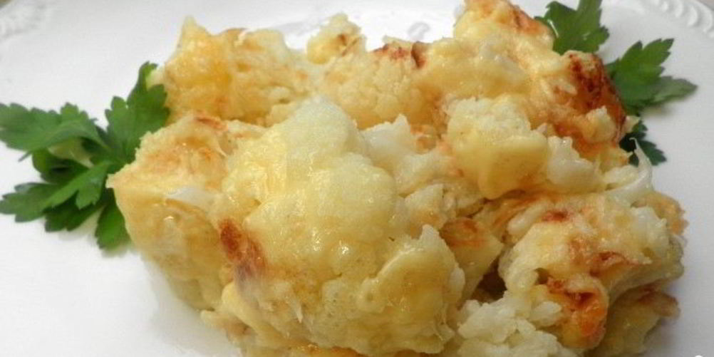 Рецепт цветной капусты жареной с сыром