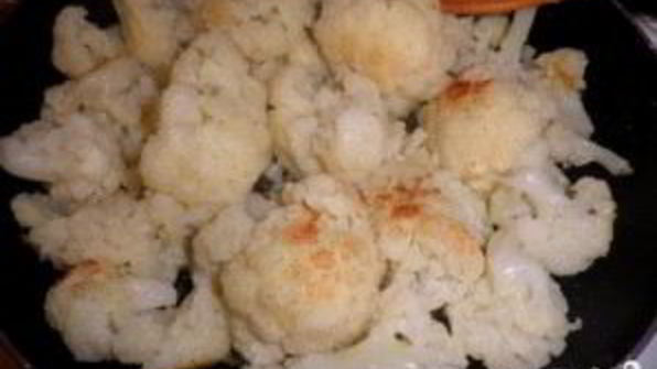 цветная капуста жареная с сыром