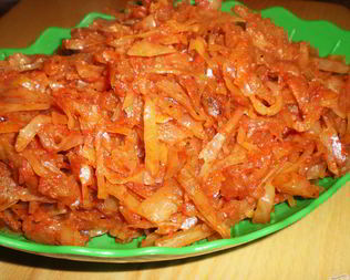 Тушеная капуста в мультиварке-скороварке