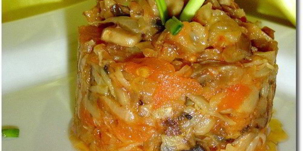 Рецепт тушеных овощей ассорти