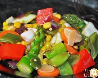 Тушеные овощи по-тайски