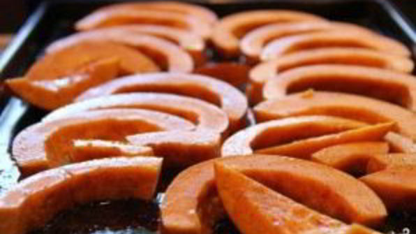 вяленая тыква в духовке