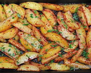 Запеченный картофель по-турецки