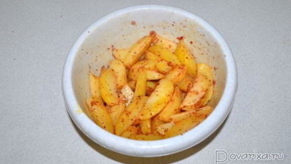 запеченный картофель по-турецки