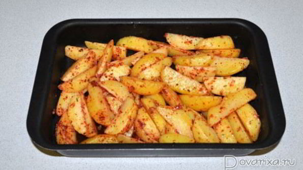 запеченный картофель по-турецки
