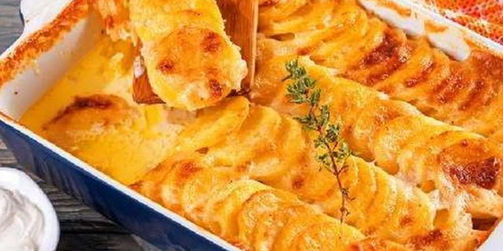 Рецепт запеченного картофеля с апельсиновым соусом