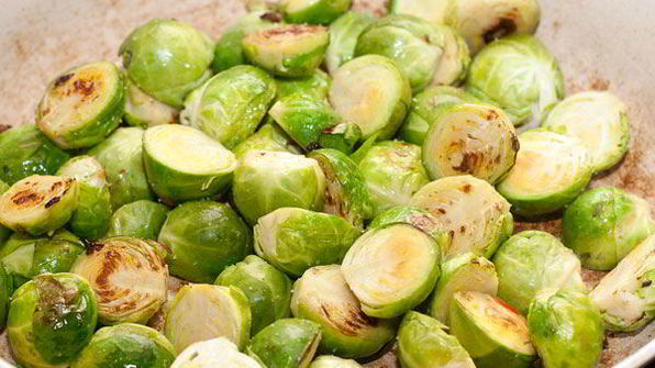 жареная брюссельская капуста