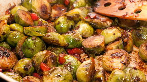 жареная брюссельская капуста