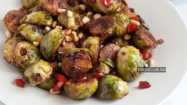 жареная брюссельская капуста