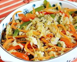 Жареная капуста