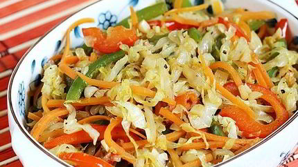 Жареная капуста