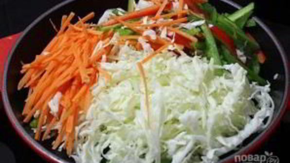 жареная капуста